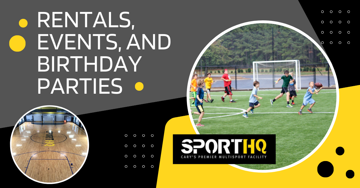 Rentals, Events, and Birthday Parties Cary NC